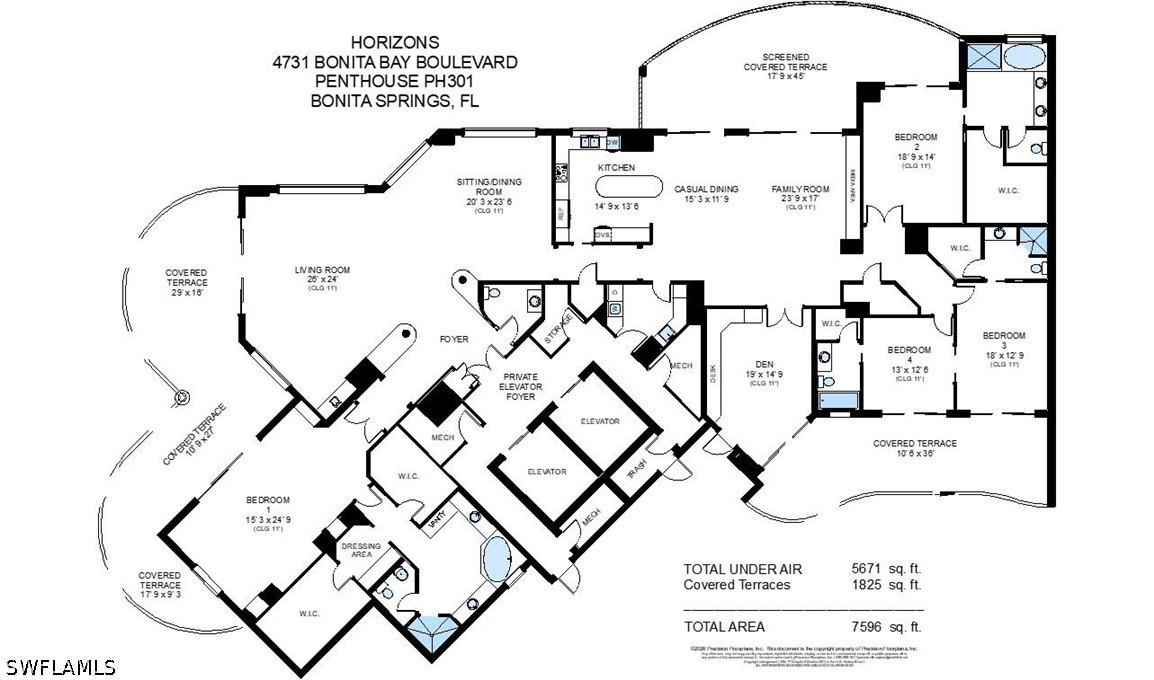 4731 Bonita Bay Unit Ph301, Bonita Springs, FL 34134